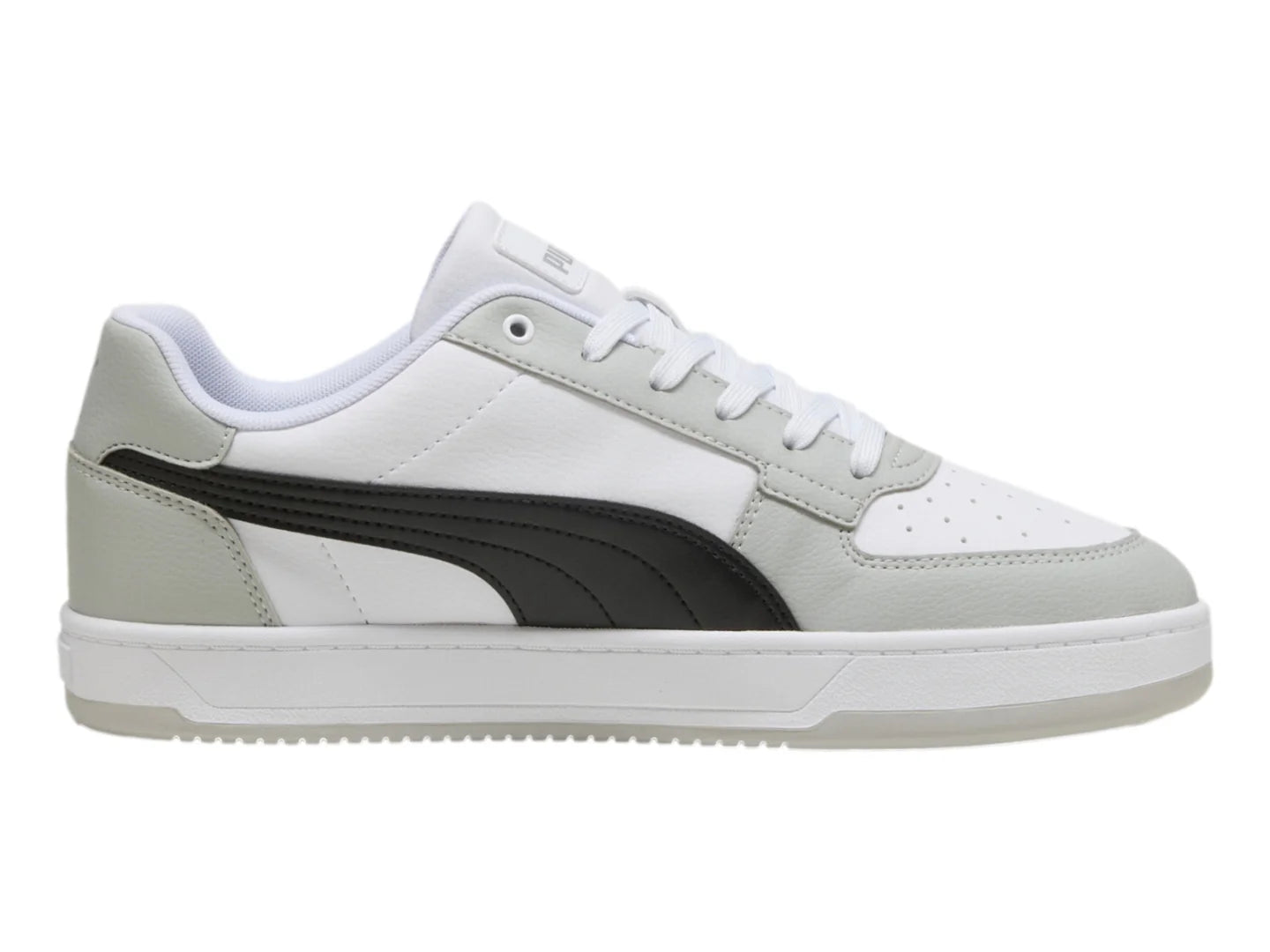 Tenis PUMA Caven 20 Gris Negro y Blanco para Hombre