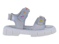 Sandalias Teen Bambino Plata para Niña