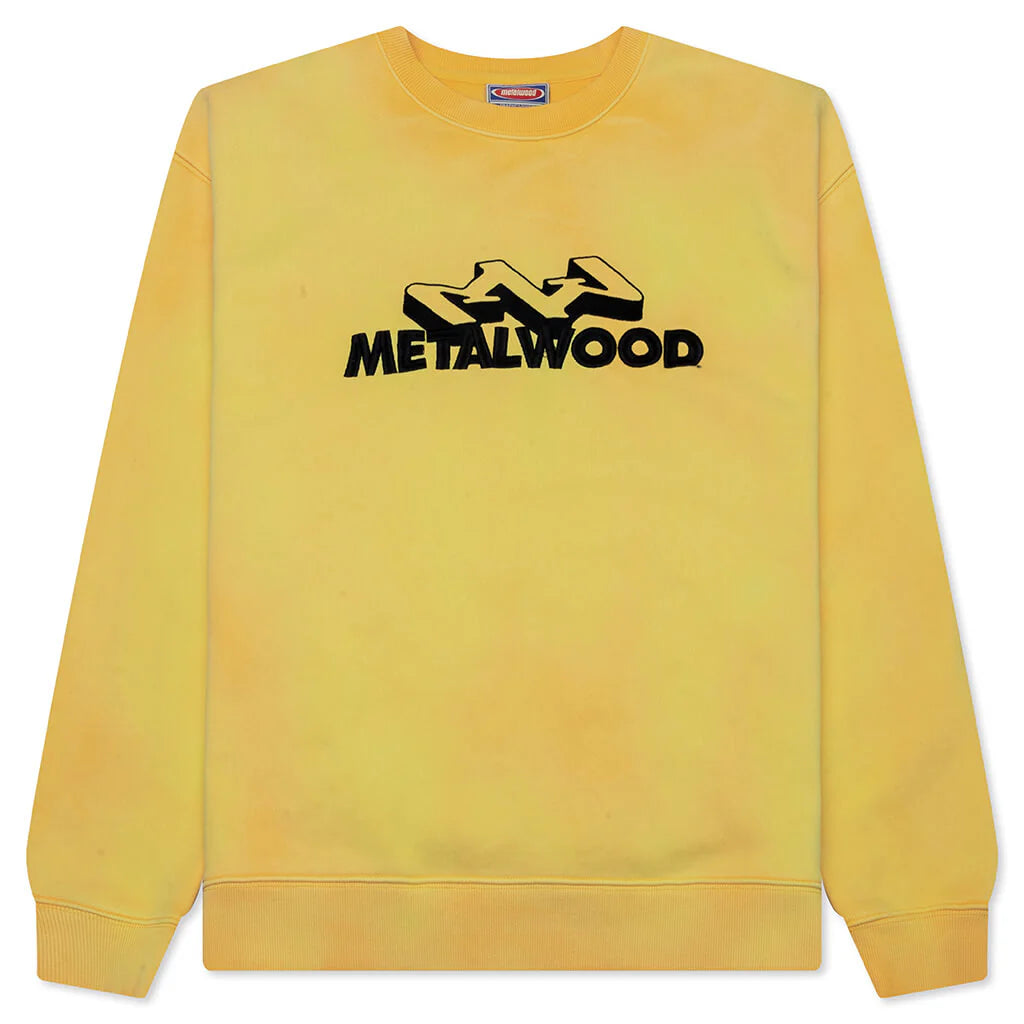 Mountaineer Crewneck Sweatshirt Gold
