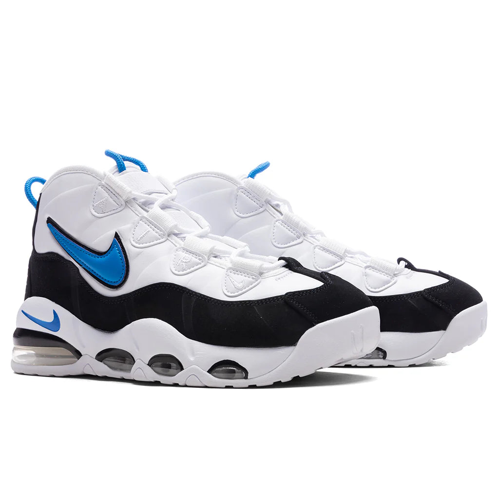 Air Max Uptempo 95 White Photo Blue Black