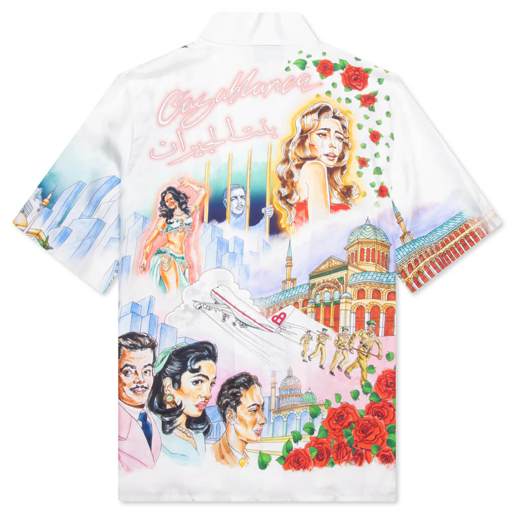 La Liaison Silk Twill Shirt Multi
