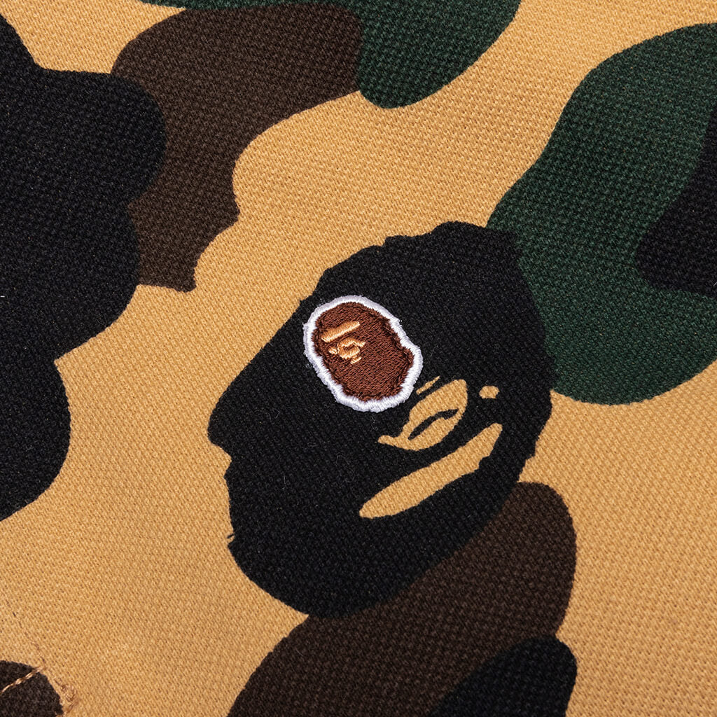 Kids 1ST Camo Polo Yellow