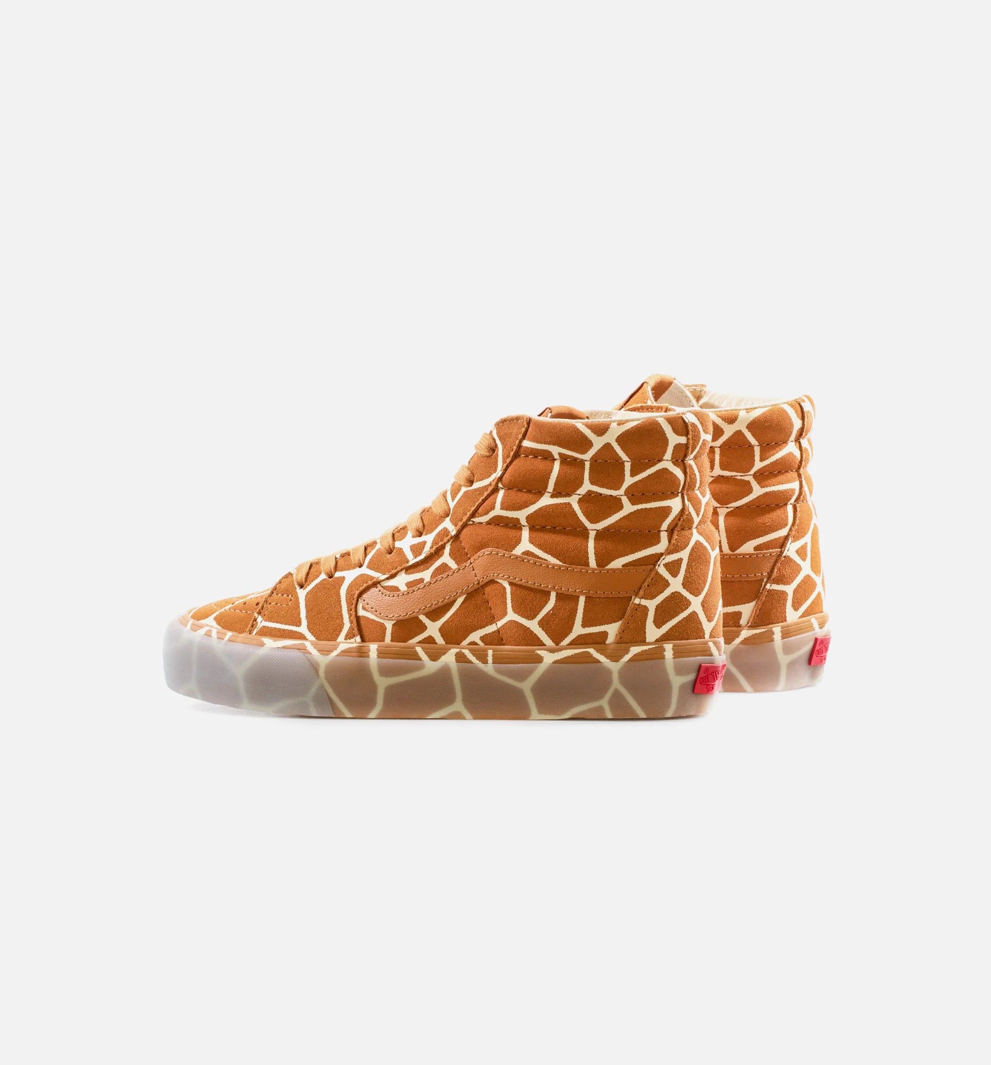 SK8 Hi Vault LX Giraffe Mens Lifestyle Shoe Brown Yellow