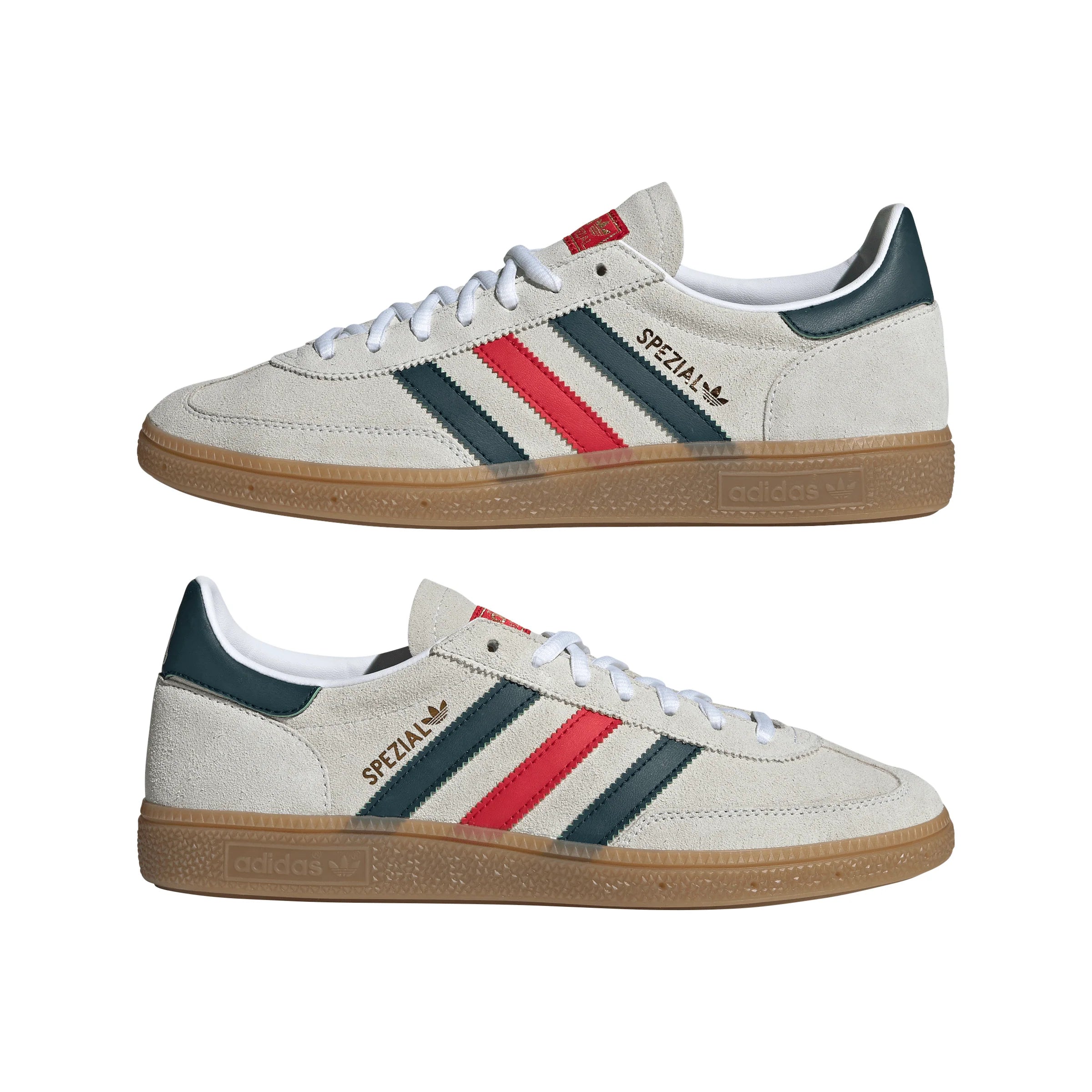 adidas Mexico Handball Spezial Shoes White Scarlet