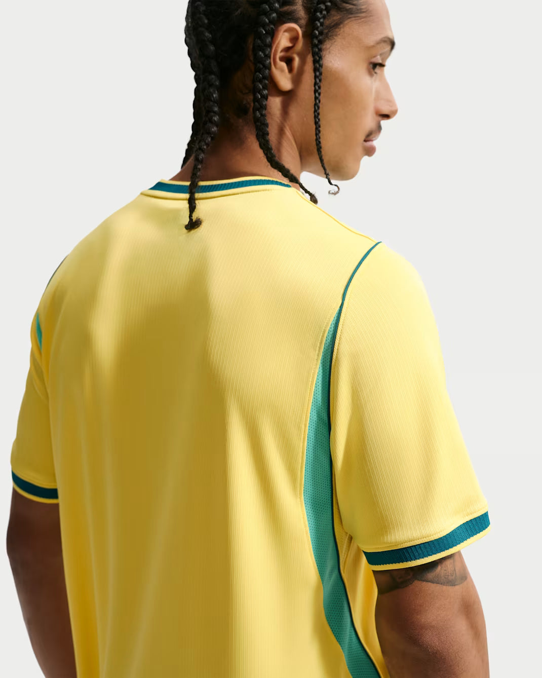 Nike Brazil Home Mens Soccer Jersey 2026 Yellow