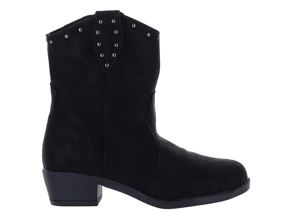 Botas Vaqueras Miroslava Negro para Niña