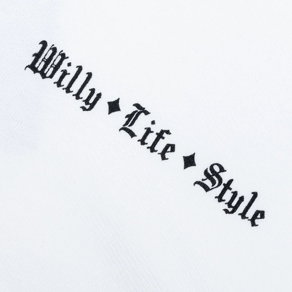 Willy Life Style Hooligan Zip Through White