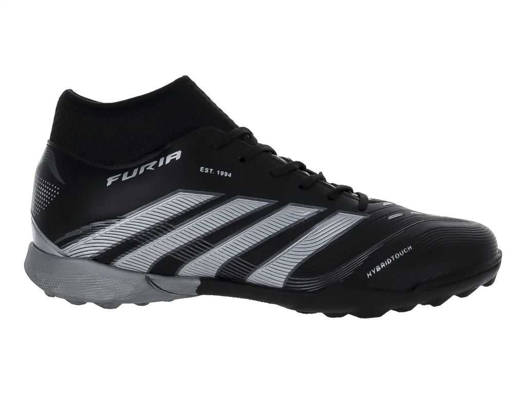 Tenis de Fútbol Furia Negro con Plata para Hombre