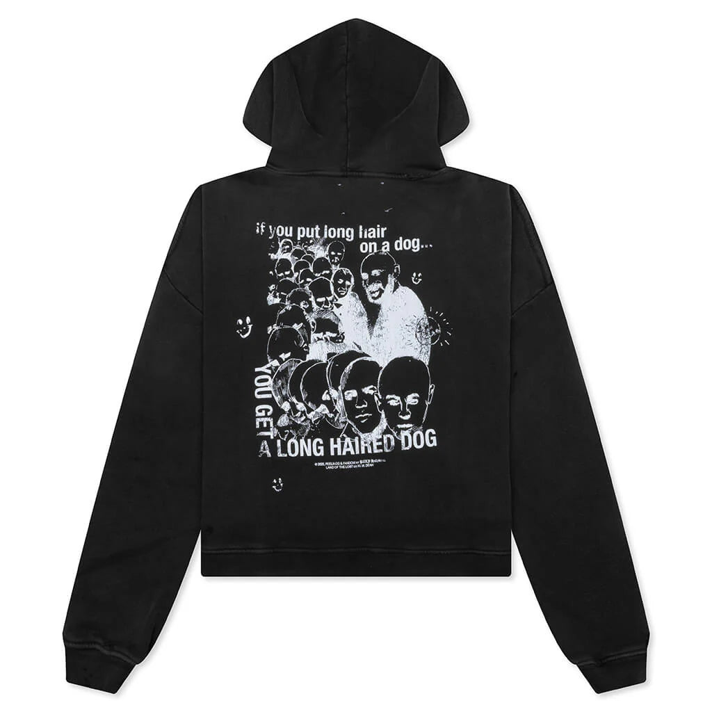 Synanon Hooded Sweatshirt Black