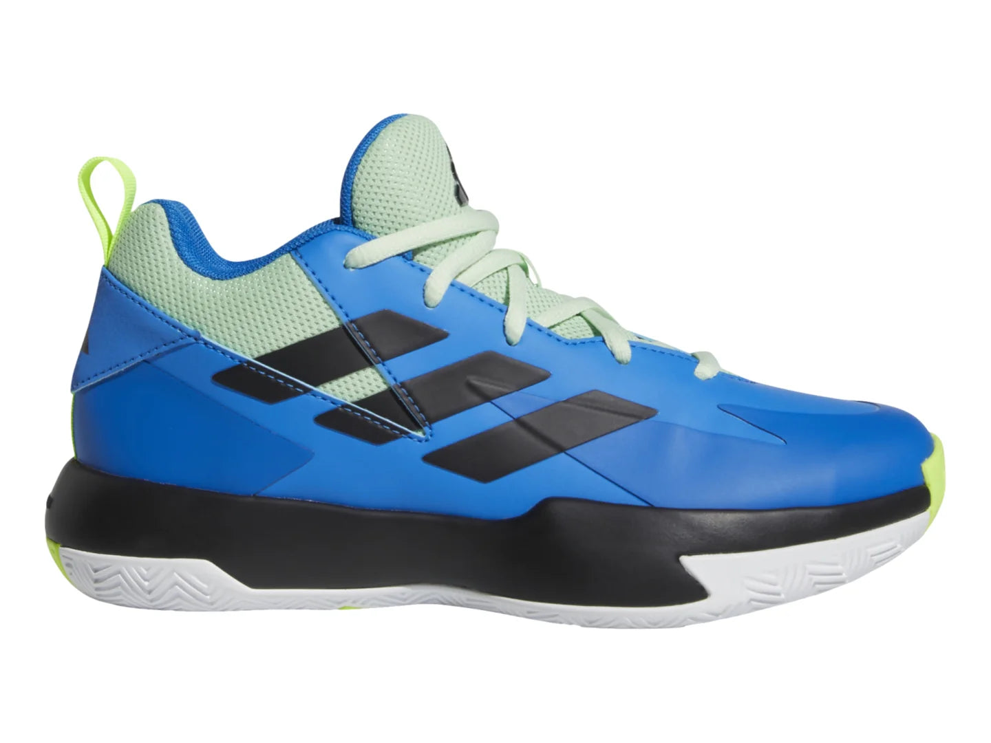 Tenis Adidas Cross Em Up Select Negro y Verde para Niño