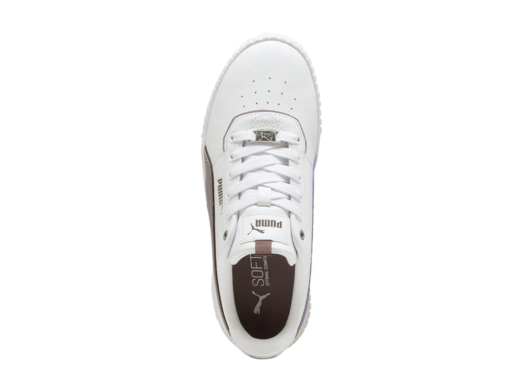 Tenis PUMA Carina 20 Lux Blanco y Morado para Mujer