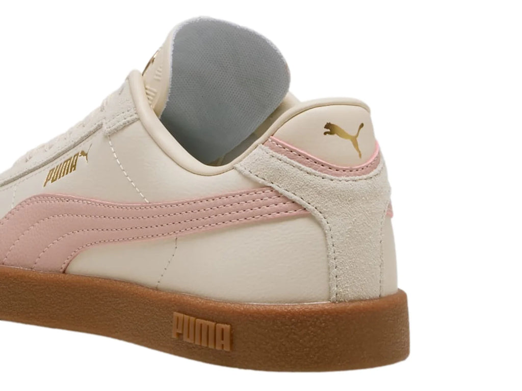 Tenis PUMA Club II Era Blanco y Rosa para Mujer