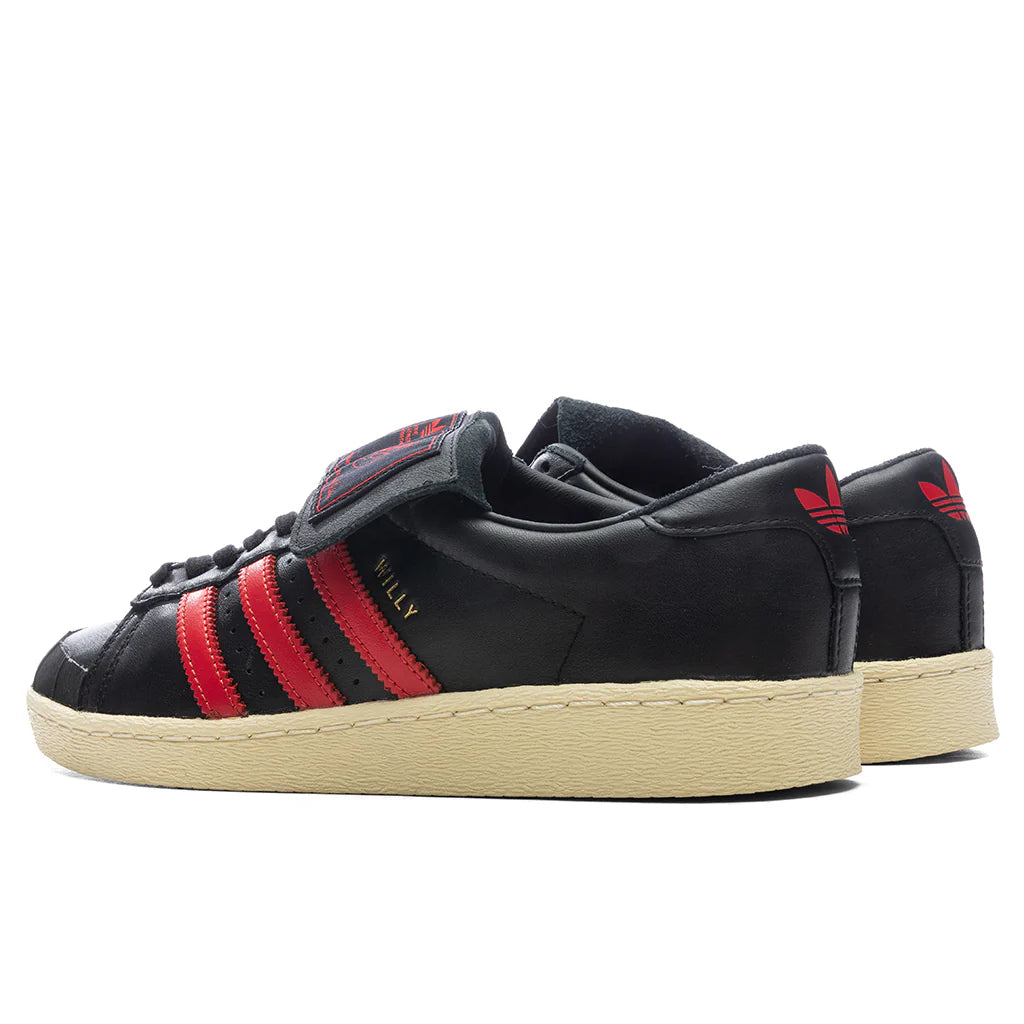 Adidas Originals x Willy Chavarria Jabbar Low Core Black Red