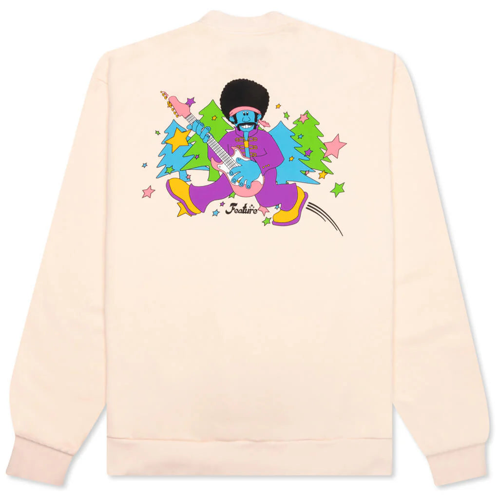Disco Crewneck Almond Oil