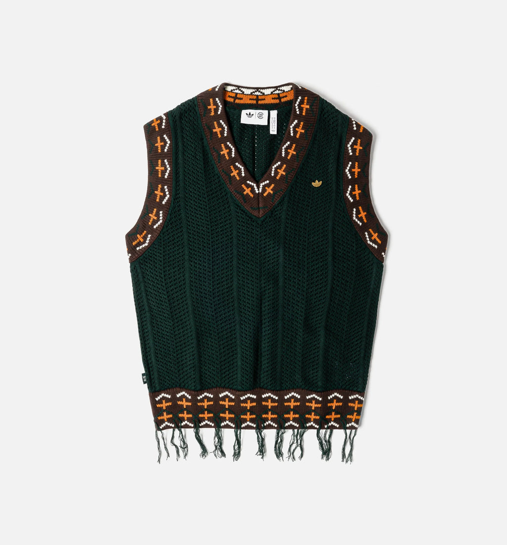 Clot x Adidas Knitted Womens Vest Green Night