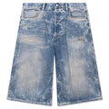 Mineral Dye Denim Shorts Mid Blue