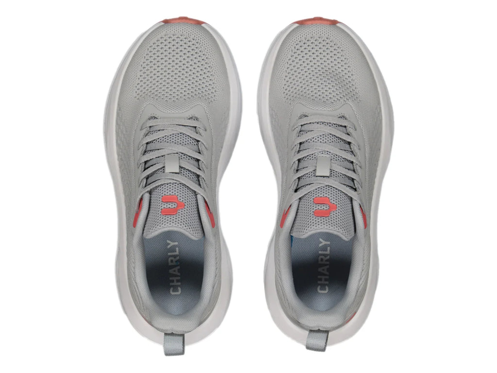 Tenis Charly Road Casual Gris para Mujer