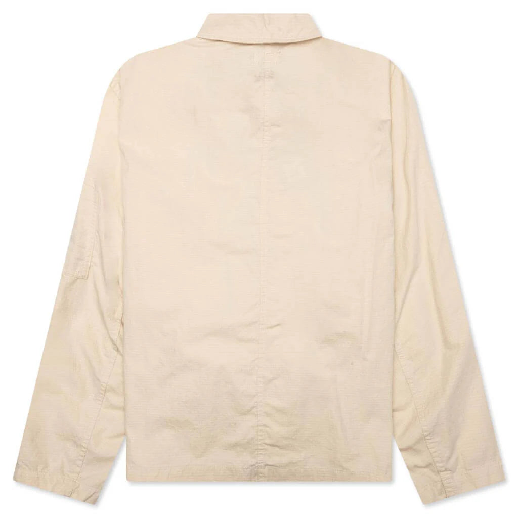 Military L S Over Shirt Bone