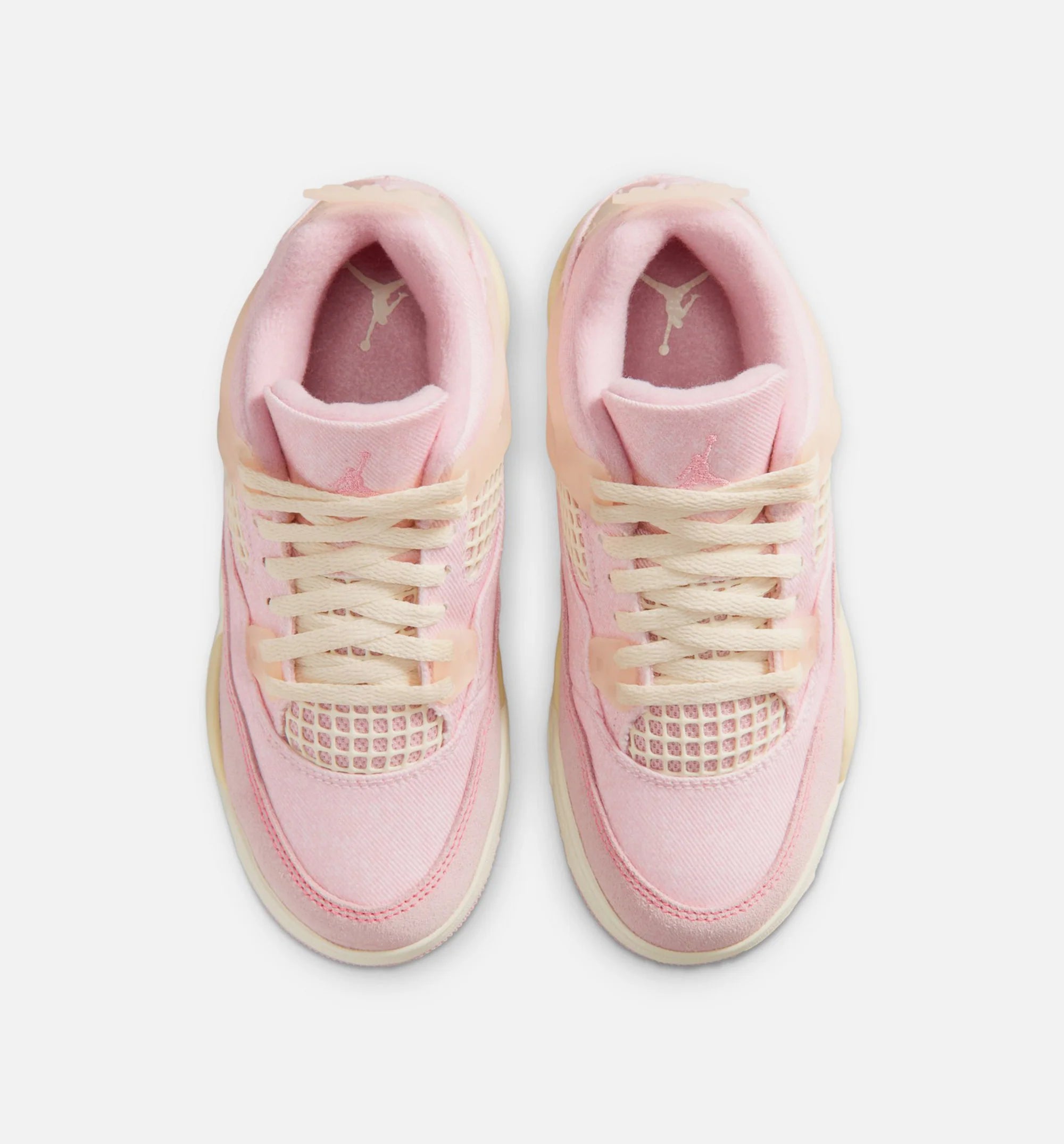 Air Jordan 4 Retro Pink Pearl And Iced Carmine Preschool Lifestyle Shoe Pearl Pink Iced Carmine Coconut Milk