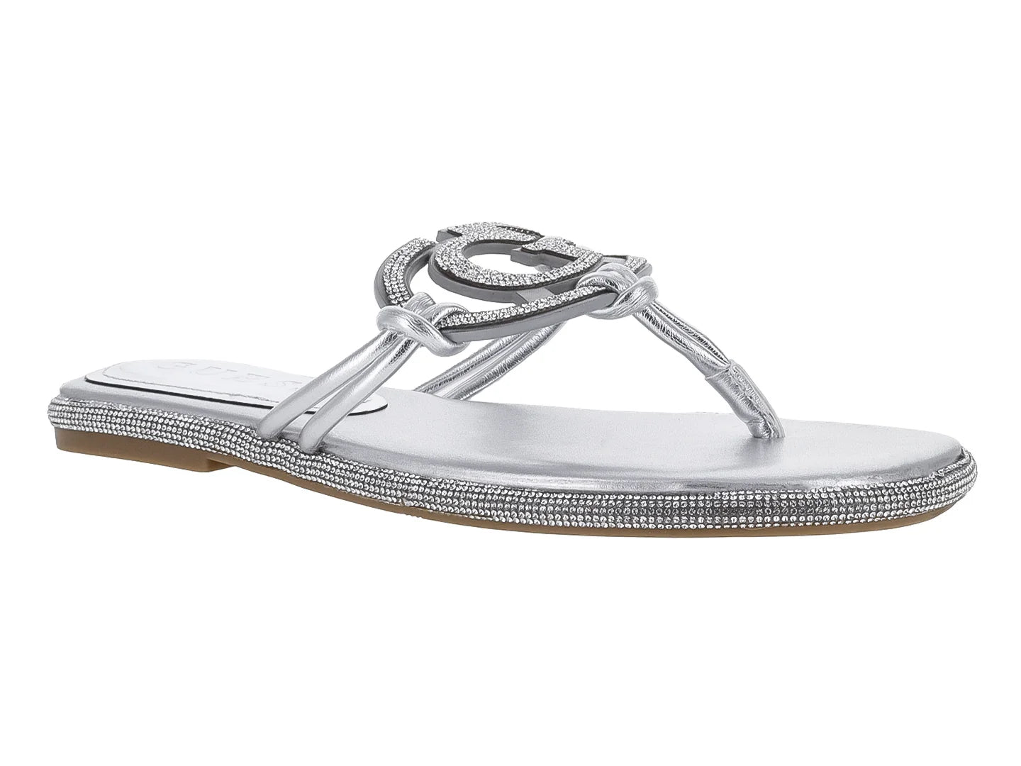 Sandalias Guess Saima Plata para Mujer