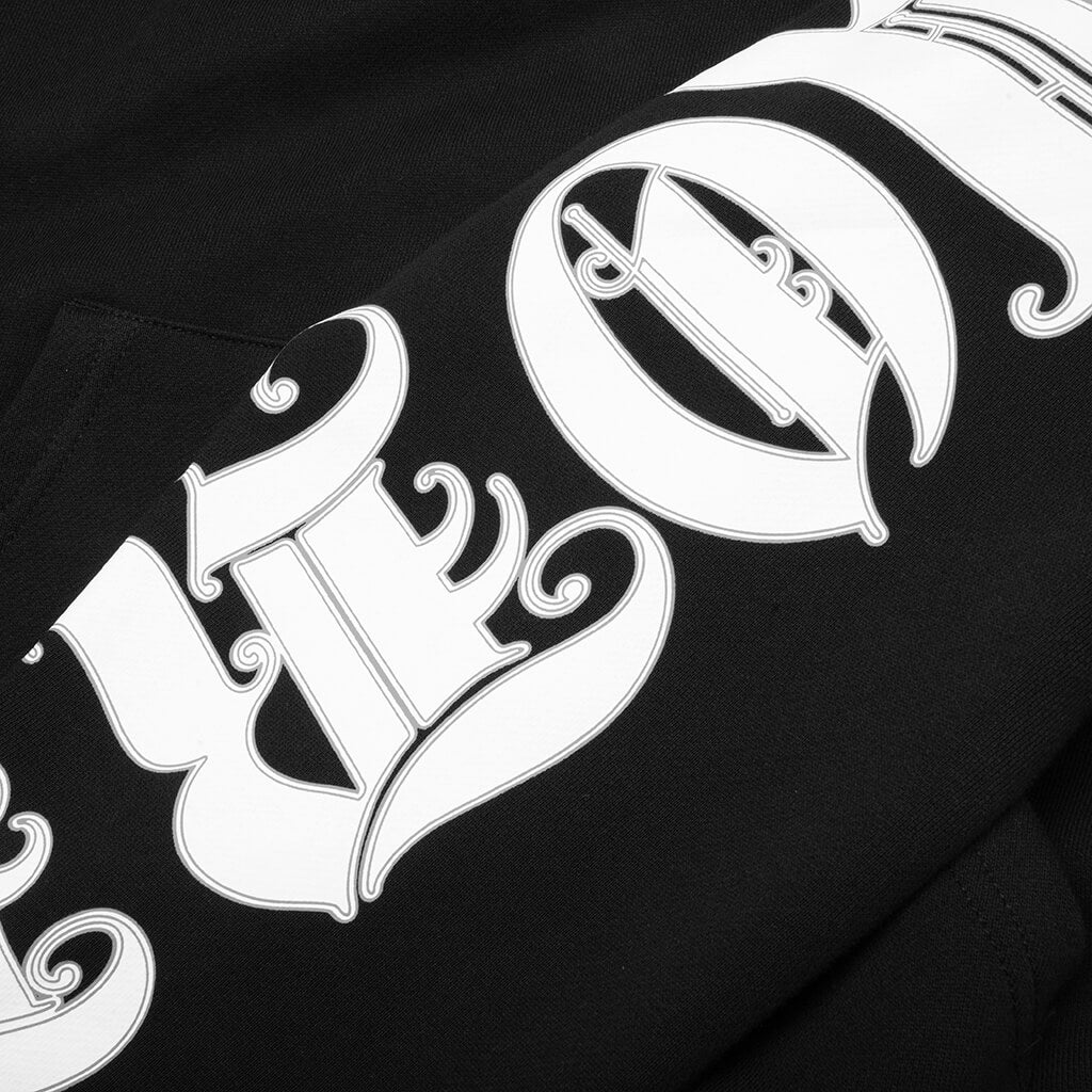 Old English Hoodie Black
