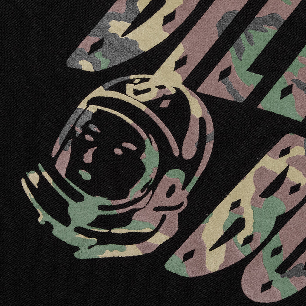 Camo Hoodie Black