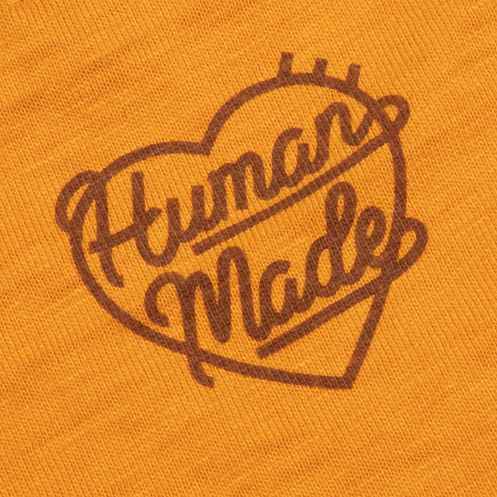 Color T Shirt Orange