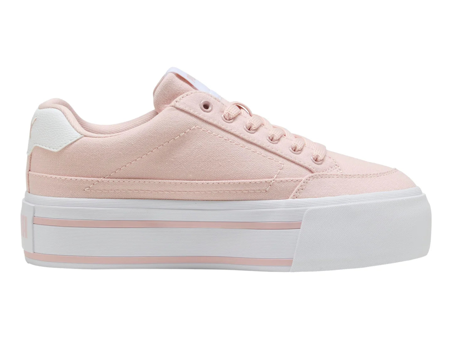 Tenis PUMA Court Classic Vulc FS Platform Malva para Mujer
