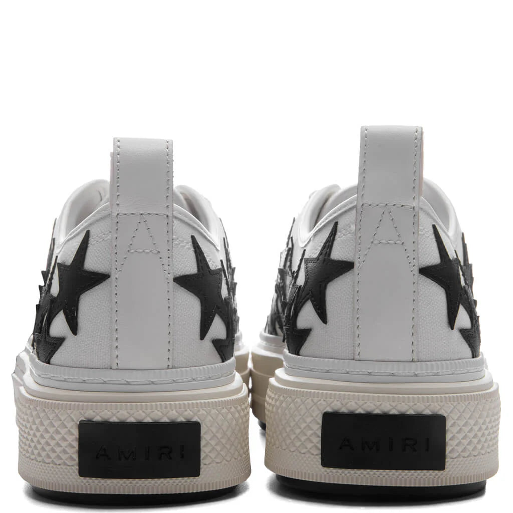 Stars Court Low White Black