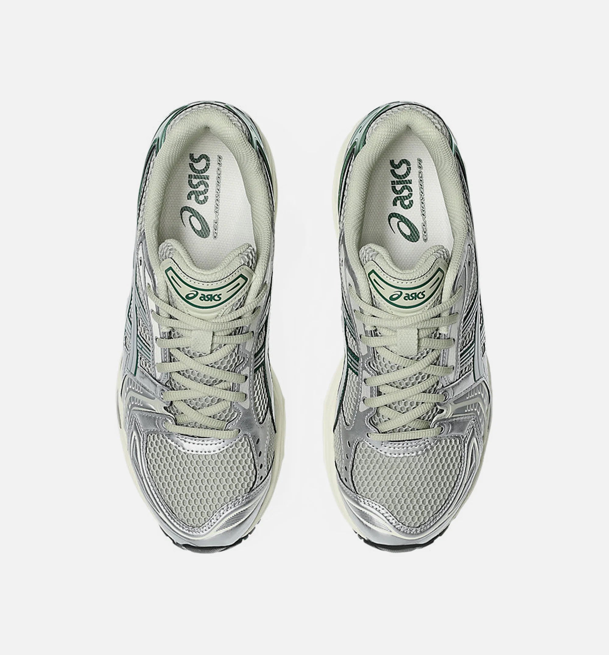 Gel Kayano 14 Mens Lifestyle Shoe Dried Leaf Green Pure Slver