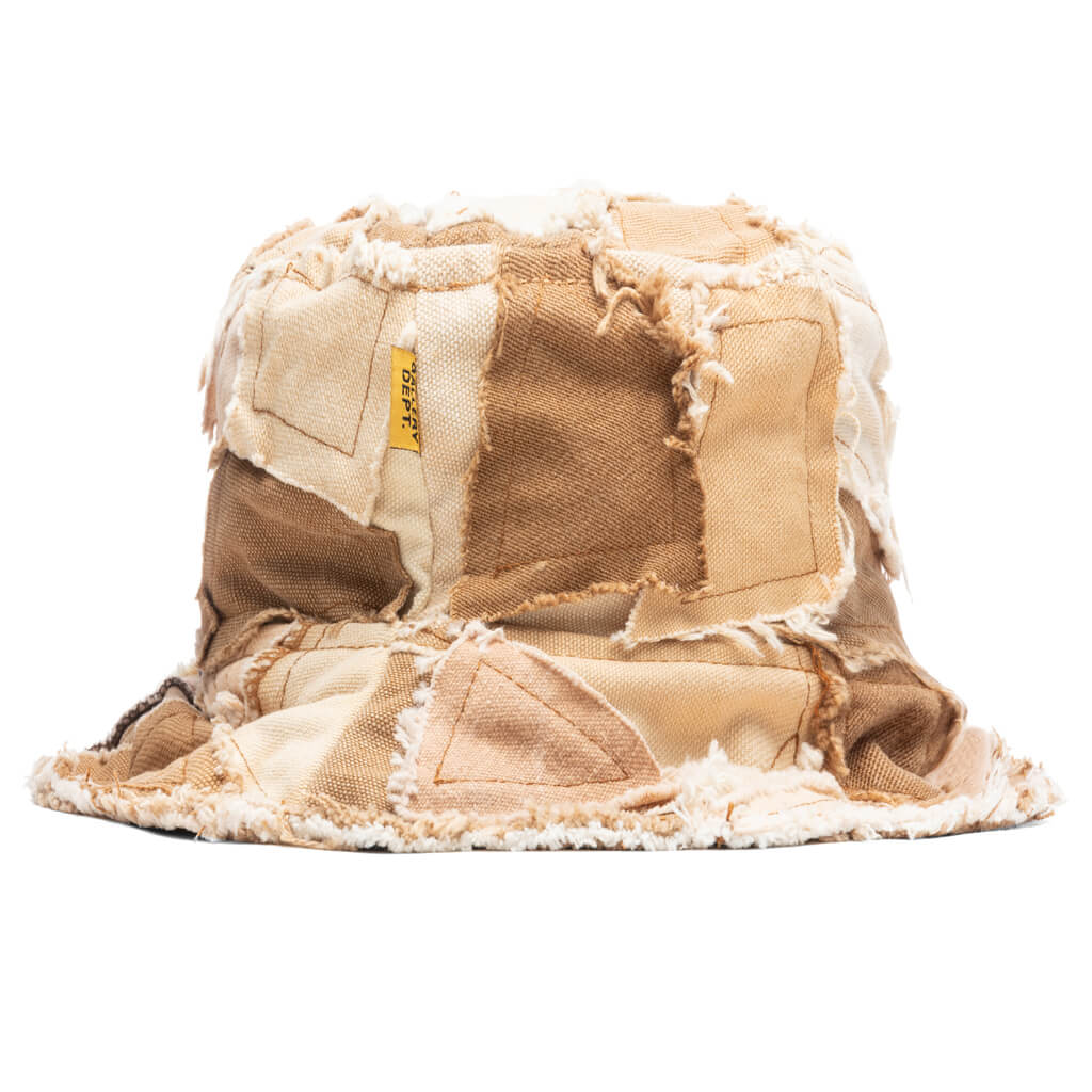 Recycled Canvas Bucket Hat Tan