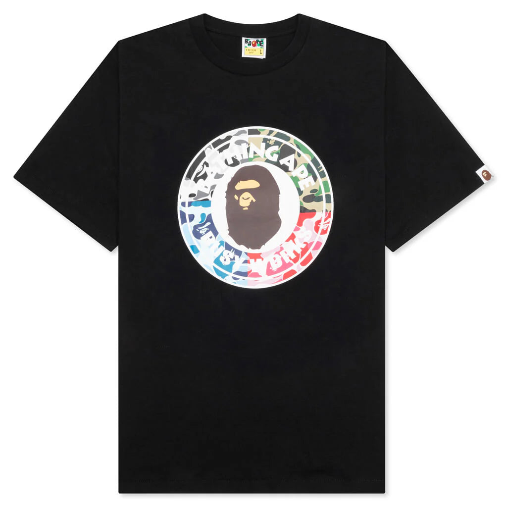 Abc Camo Crazy Busy Works Tee Black