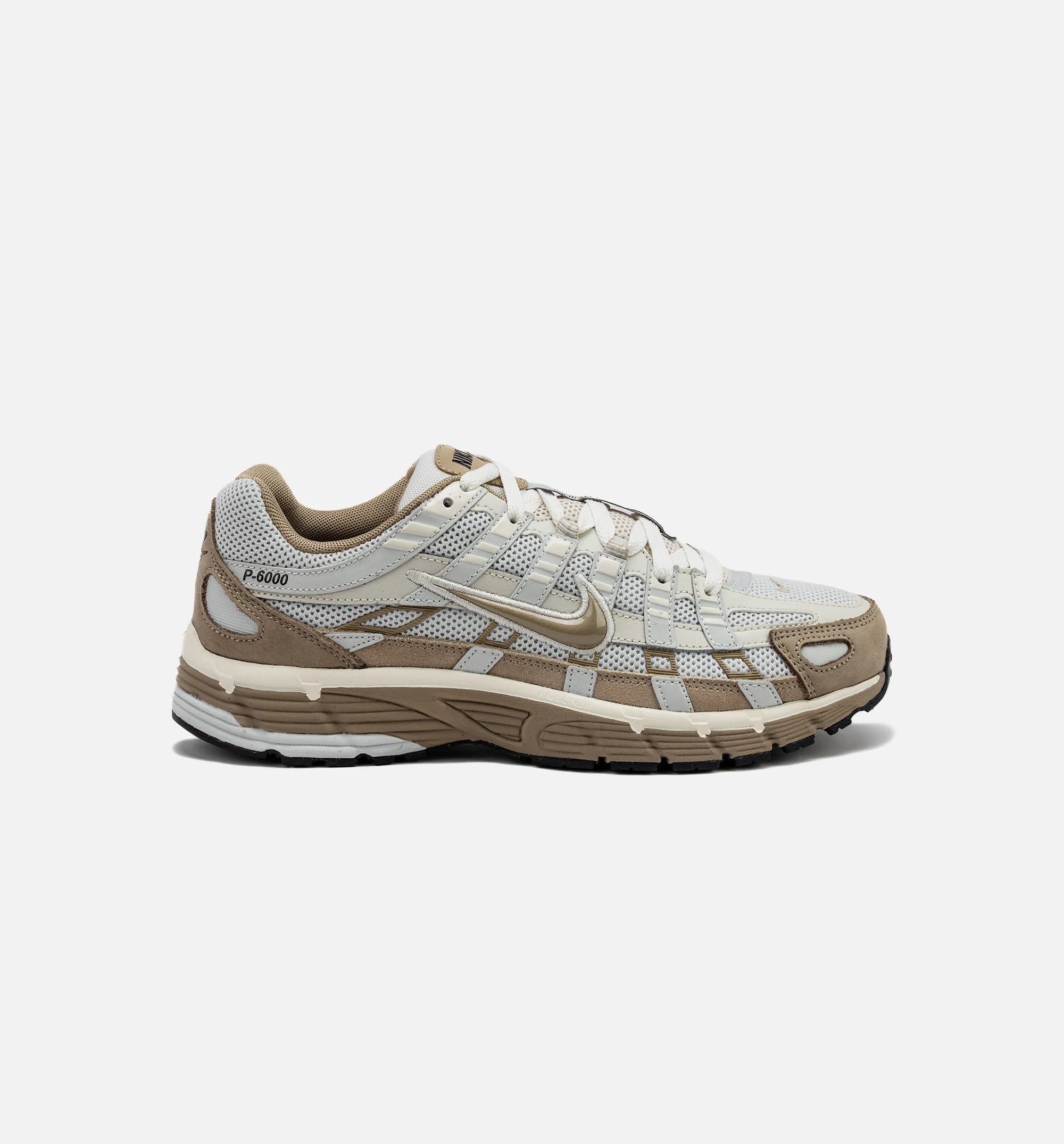 P 6000 PRM Khaki Mens Lifestyle Shoe Khaki White
