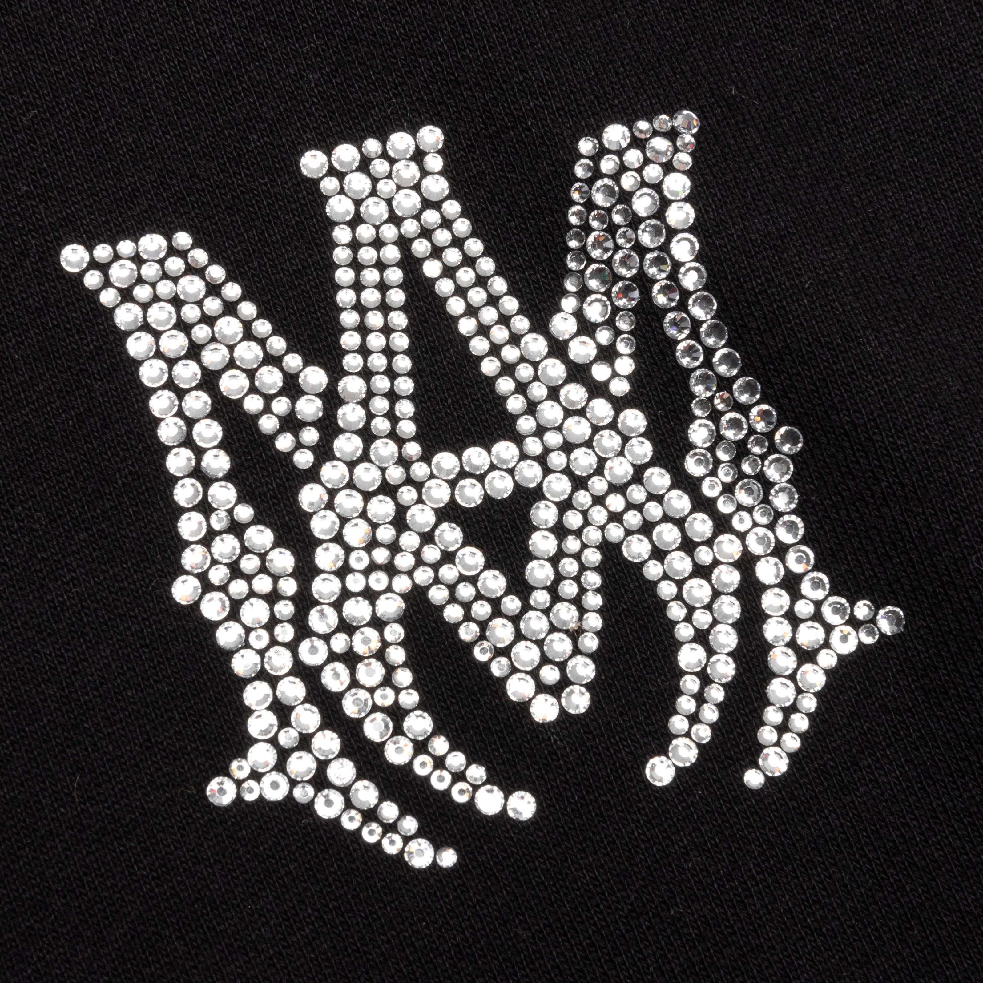 Crystal Embellished MA Hoodie Black