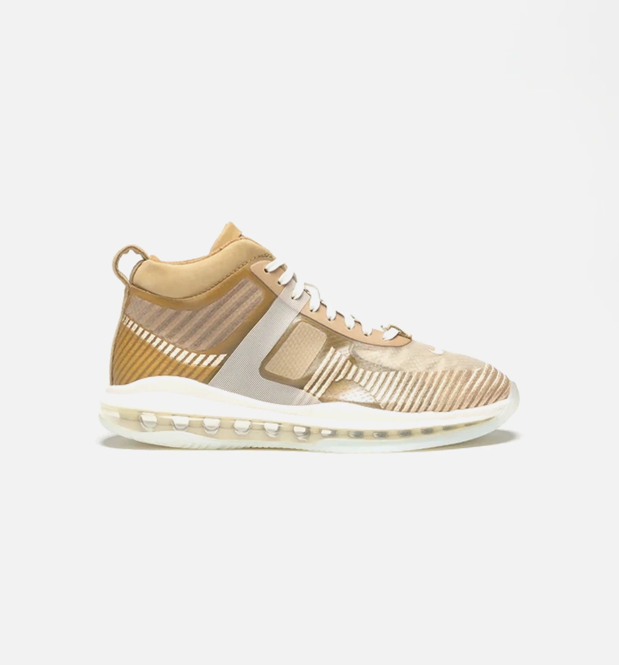 John Elliott X Nike Lebron Icon Mens Basketball Shoe Parachute Beige Desert Ore Sail Phantom