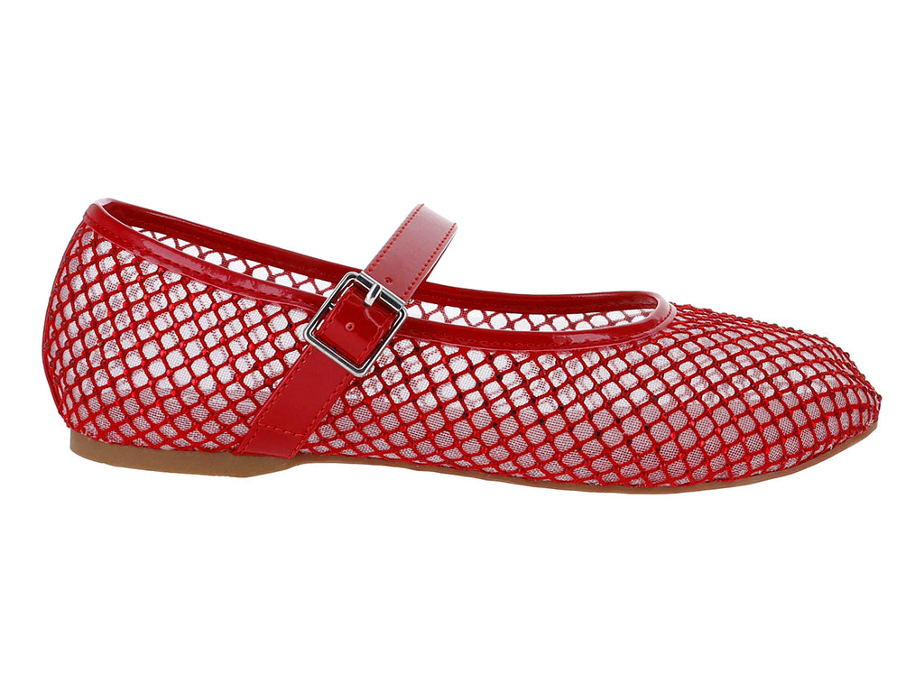 Zapatos Planos ROZE Rojo para Mujer