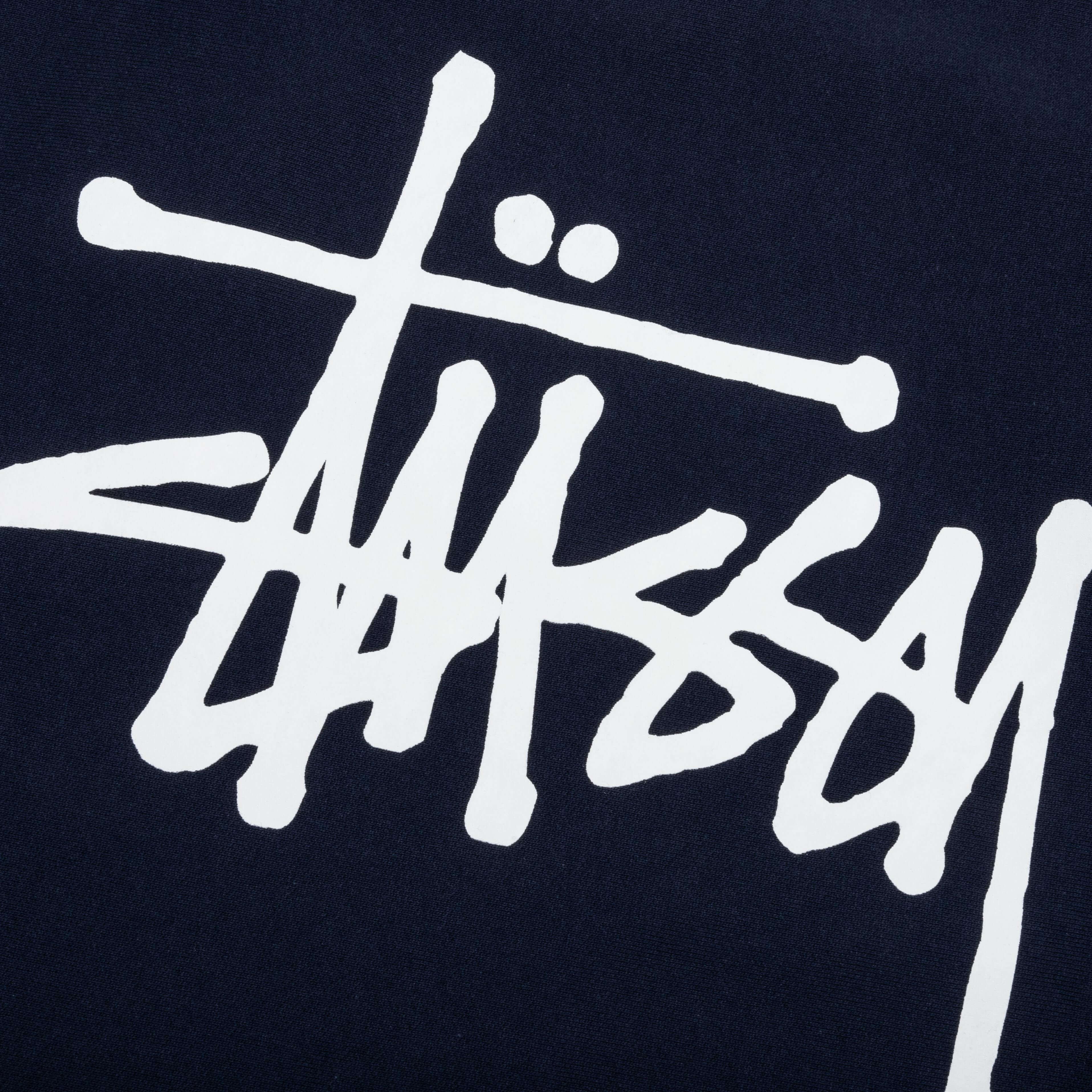 Basic Stussy Crew Navy