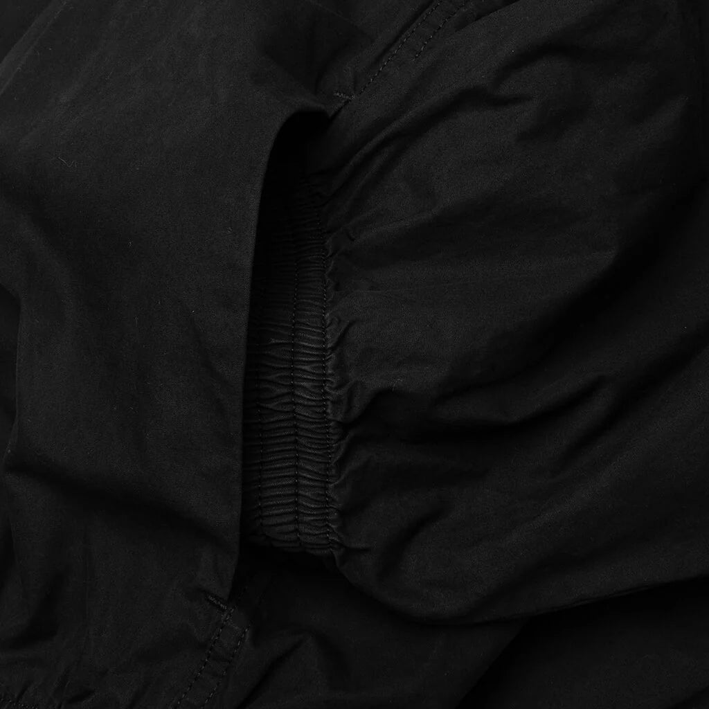 Logo Zipper Jacket Black