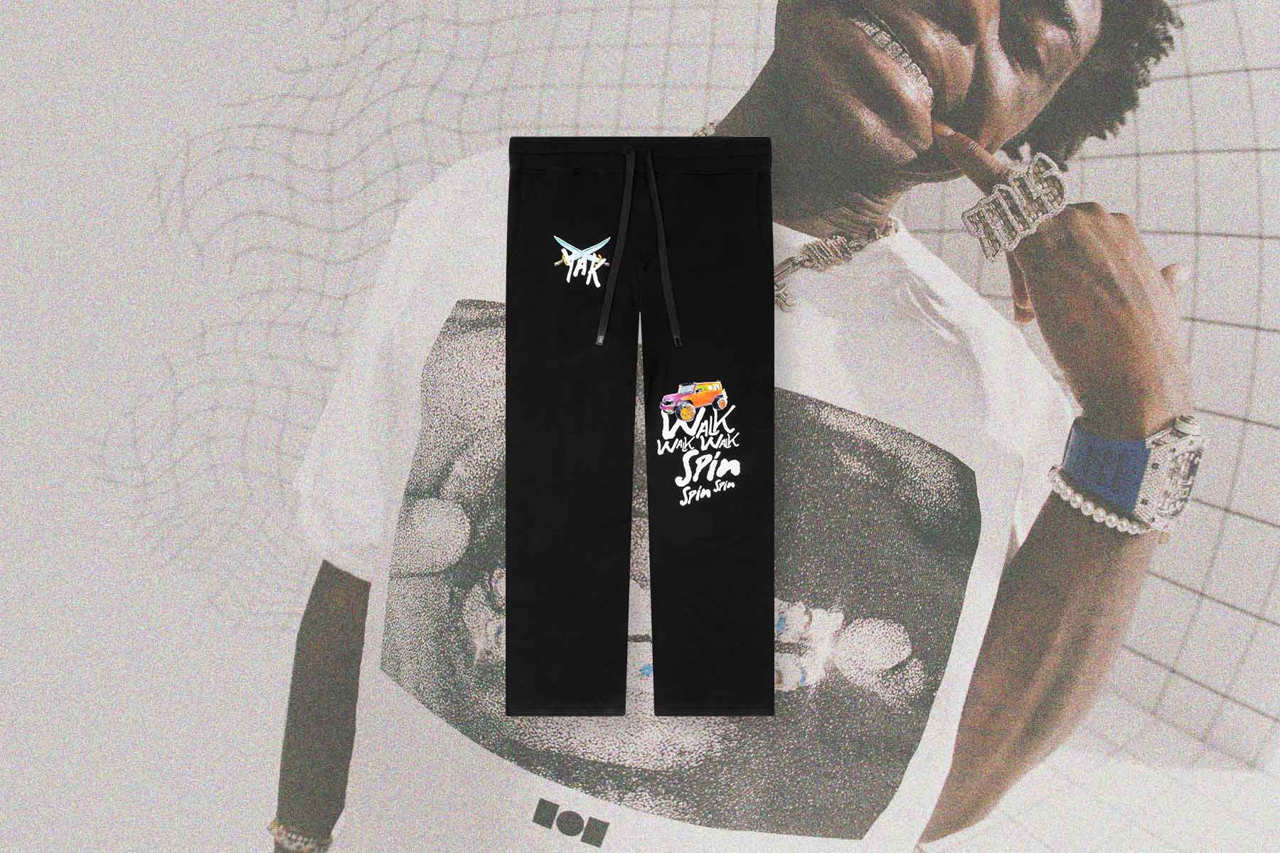 Nahmias x Kodak Black KTB Sweatpants Black