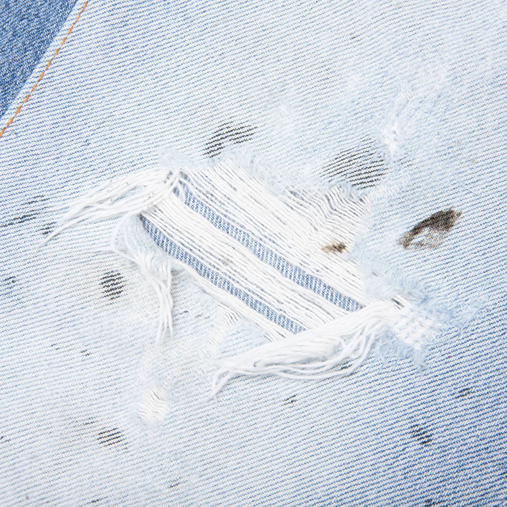 La Flare Washed Denim