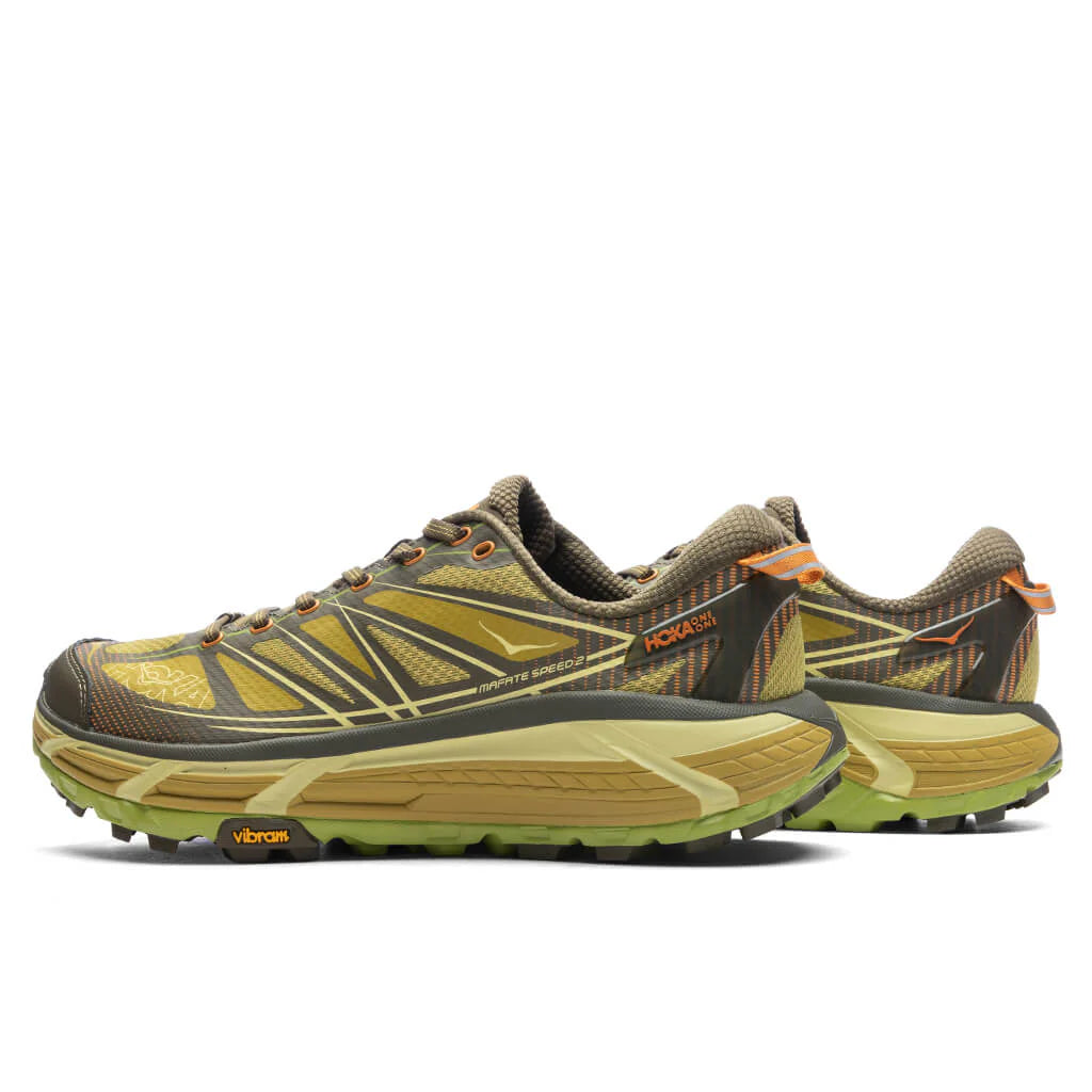 Mafate Speed 2 Dark Olive Golden Lichen