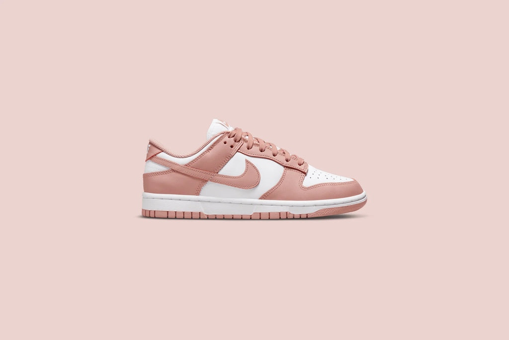 Womens Dunk Low White Rose Whisper