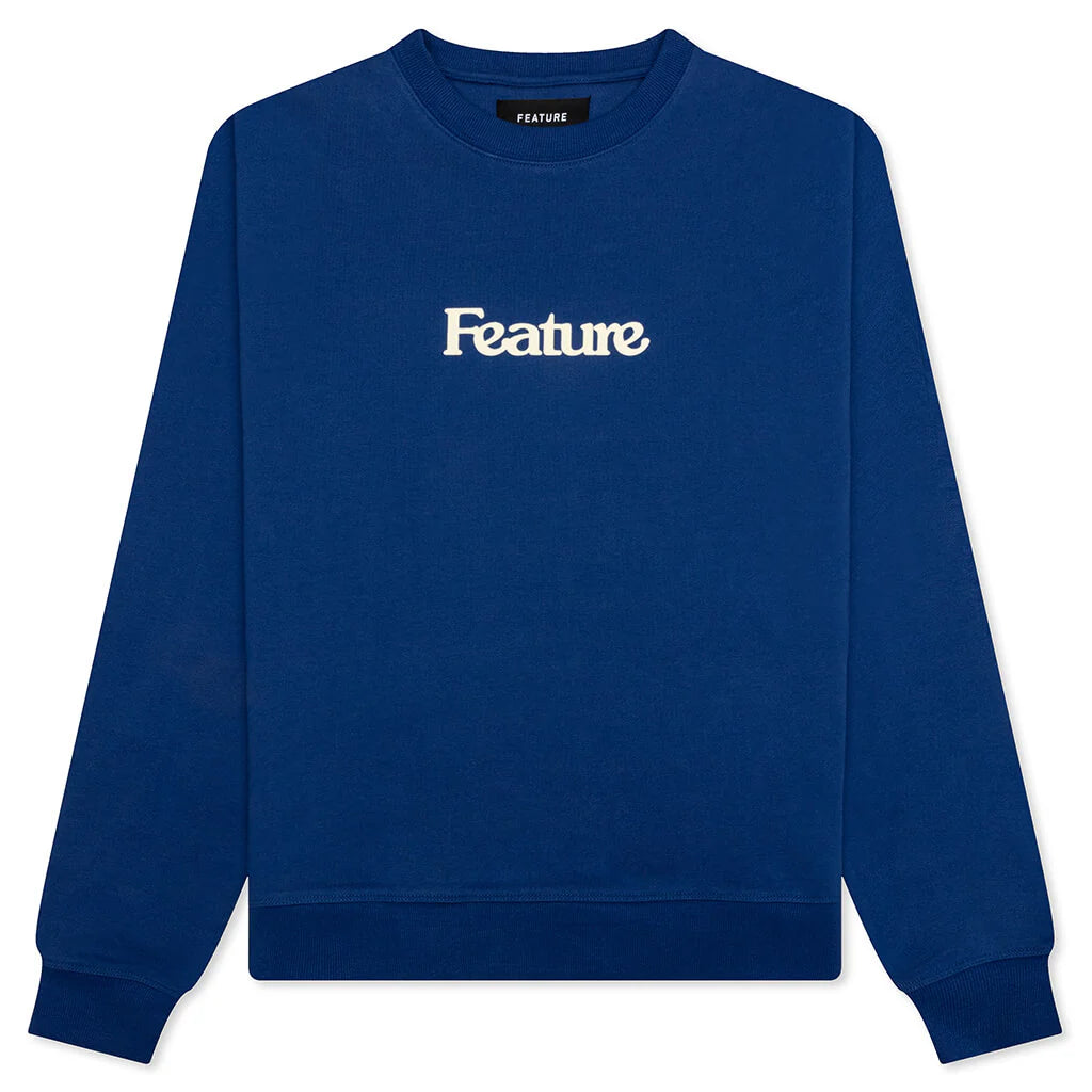 Academy Crewneck Dazzling Blue Glass Green