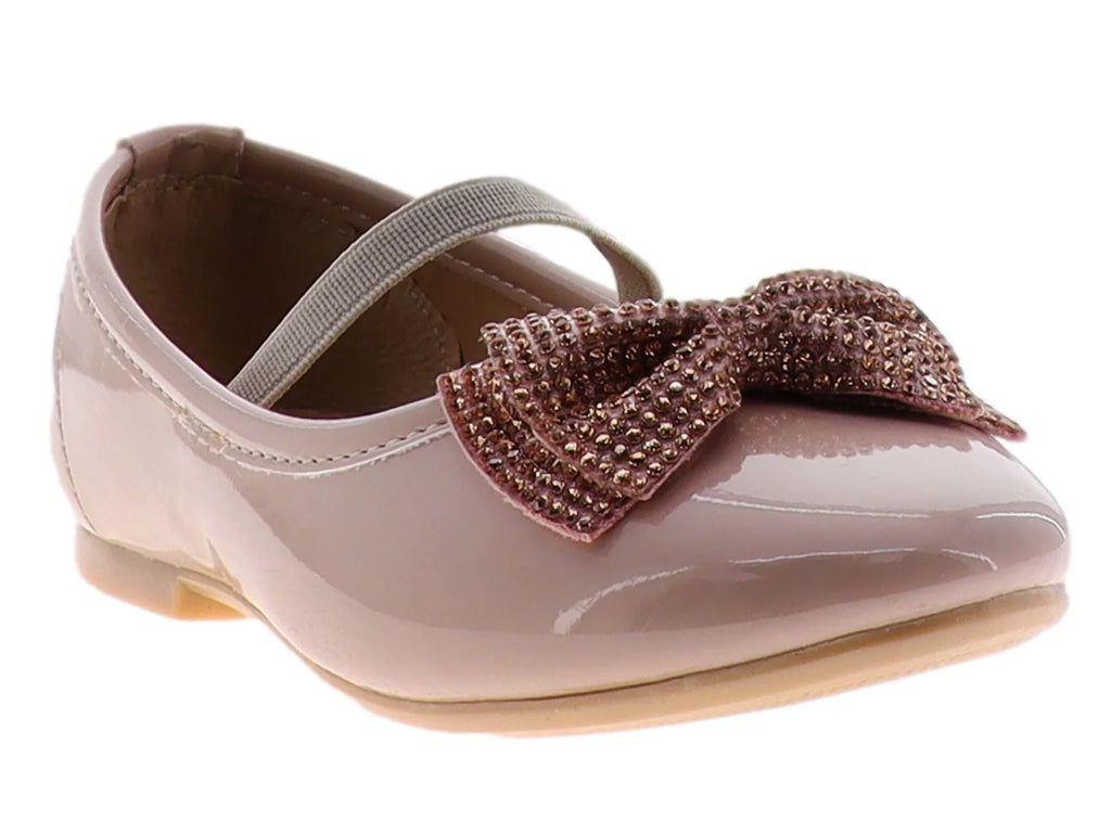 Zapatos Flats de Charol 4EVER Color Maquillaje para Niña