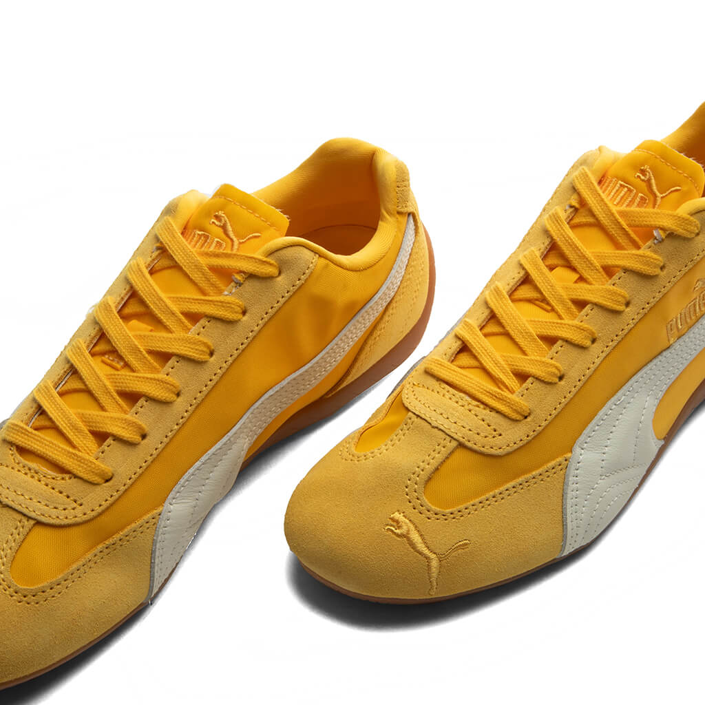 Speedcat Nylon Yellow Sizzle Puma White