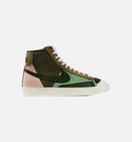 Blazer Mid 77 Sequoia Quilt Mens Lifestyle Shoe Olive Green Pink