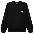 Basic Stussy Crew Black