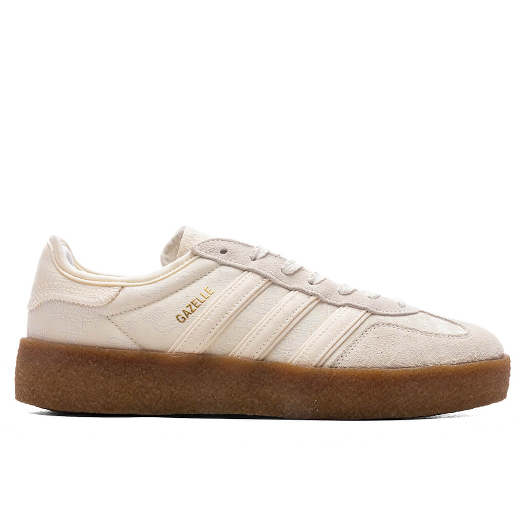 Adidas x CLOT Gazelle by Edison Chen Cream White Cloud White Gold Metallic