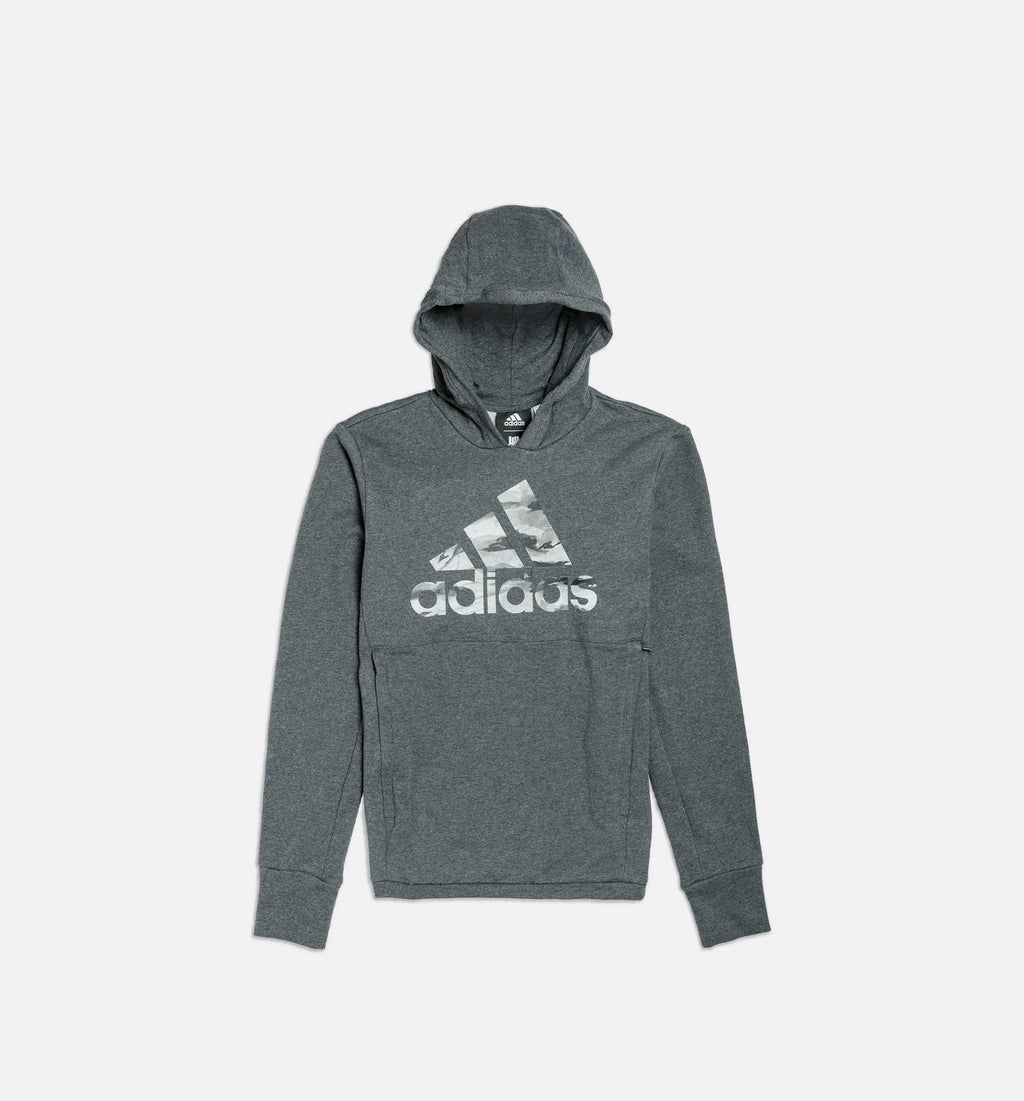 adidas X Undefeated Tech Mens Hoodie Dark Grey Heather Grey