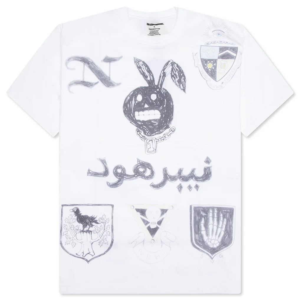 NH S S Tee 17 White